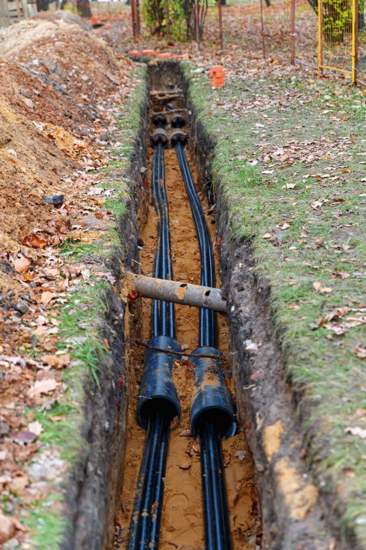 Electrical Line Trenching